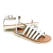 british white sandals